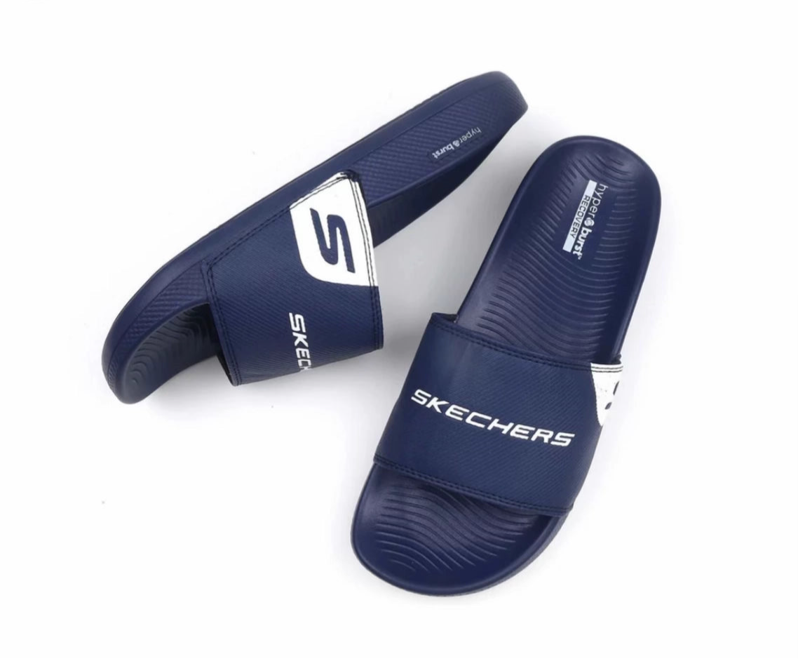 SKECHERS PURE NAVY | SOFT AND MEDICATED | “SPECIALLY MADE FOR FOOT PAIN RELIEF”