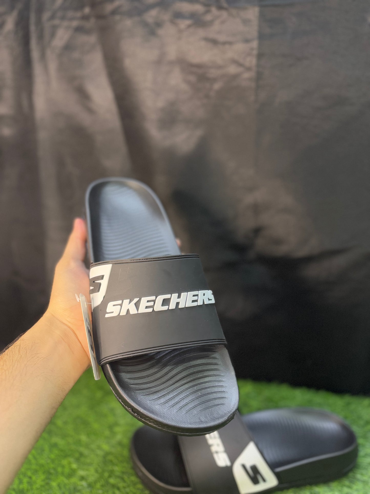 SKECHERS PURE BLACK | SOFT AND MEDICATED | “SPECIALLY MADE FOR FOOT PAIN RELIEF”