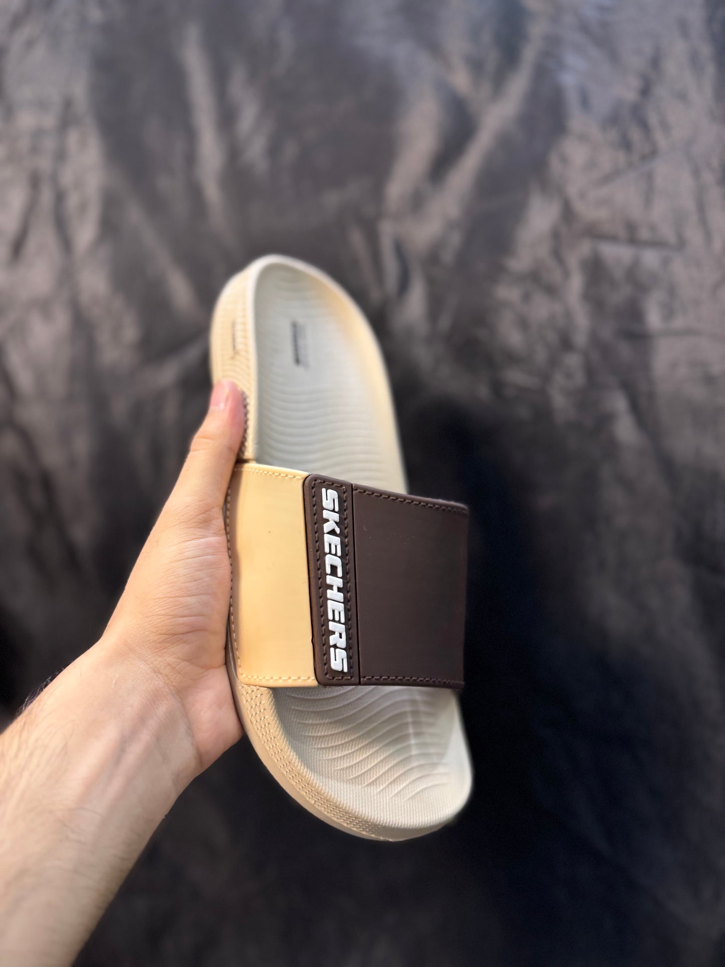 SKECHERS MEN’S SLIPPERS | HYPER BURST RECOVERY SOLE | “FOOT PAIN RELIEF”