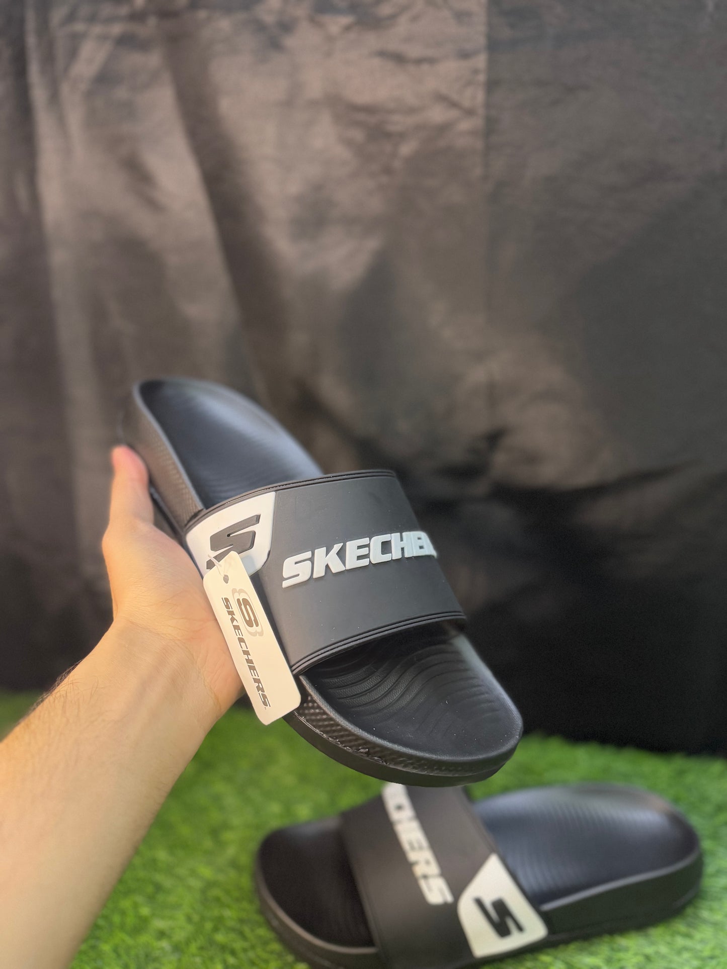 SKECHERS PURE BLACK | SOFT AND MEDICATED | “SPECIALLY MADE FOR FOOT PAIN RELIEF”