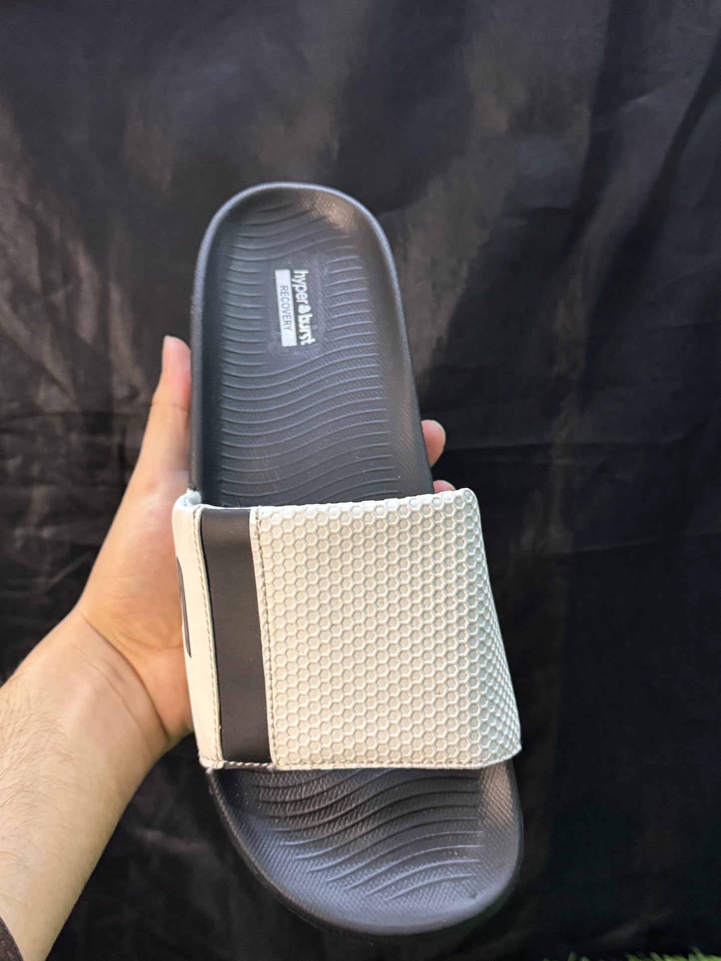 SKECHERS WHITE N BLACK IMPORTED | HYPER BURST MEDICATED SOLE | “WITH INNER PADDING”