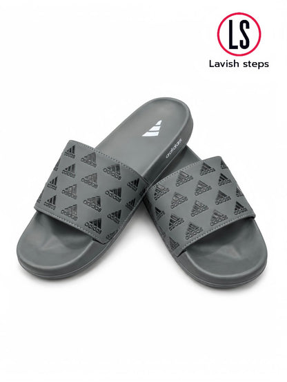 ADI-DAS FLEX SLIDES | ULTRA CUSHION FOAM | “LIGHTWEIGHT • ALL DAY COMFORT”