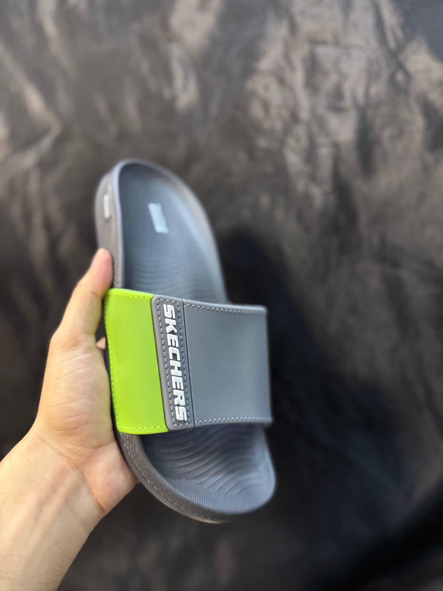 SKECHERS MEN’S SLIPPERS | HYPER BURST RECOVERY SOLE | “FOOT PAIN RELIEF”