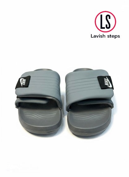 NKE AIRCUSH SLIPPERS | SUPER SOFT & ANTI-SLIP |“ADJUSTABLE STRAP”