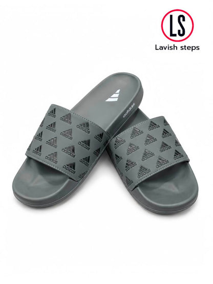 ADI-DAS FLEX SLIDES | ULTRA CUSHION FOAM | “LIGHTWEIGHT • ALL DAY COMFORT”