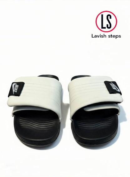 NKE AIRCUSH SLIPPERS | SUPER SOFT & ANTI-SLIP |“ADJUSTABLE STRAP”