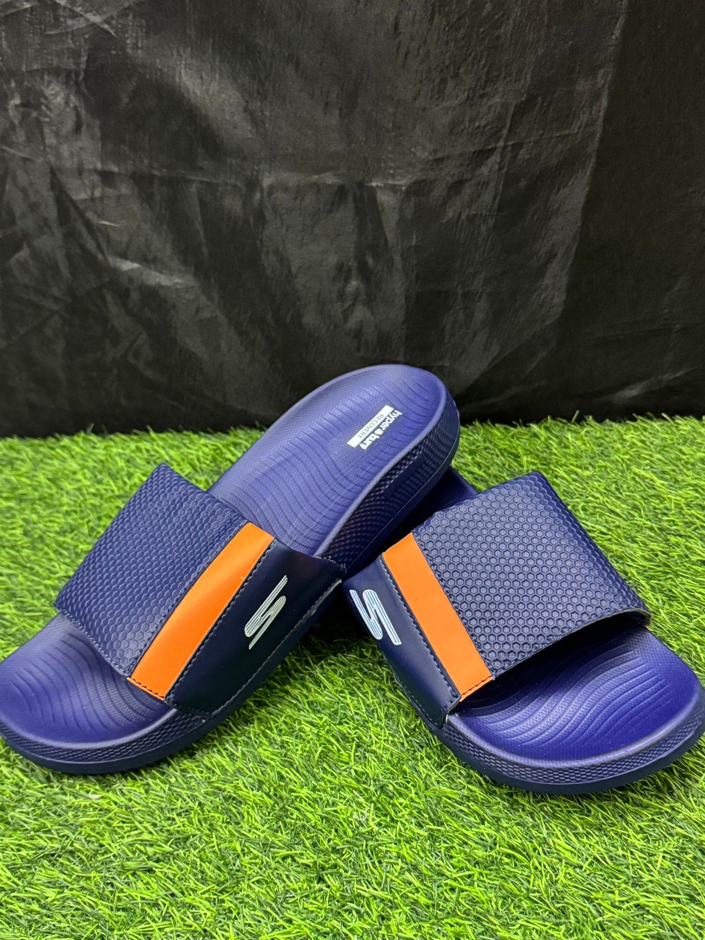 SKECHERS PURE NAVY IMPORTED | HYPER BURST MEDICATED SOLE | “WITH INNER PADDING”