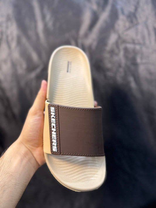SKECHERS MEN’S SLIPPERS | HYPER BURST RECOVERY SOLE | “FOOT PAIN RELIEF”