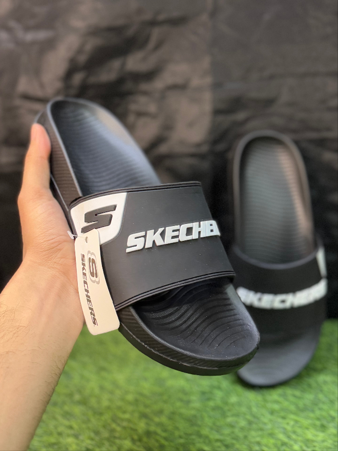 SKECHERS PURE BLACK | SOFT AND MEDICATED | “SPECIALLY MADE FOR FOOT PAIN RELIEF”