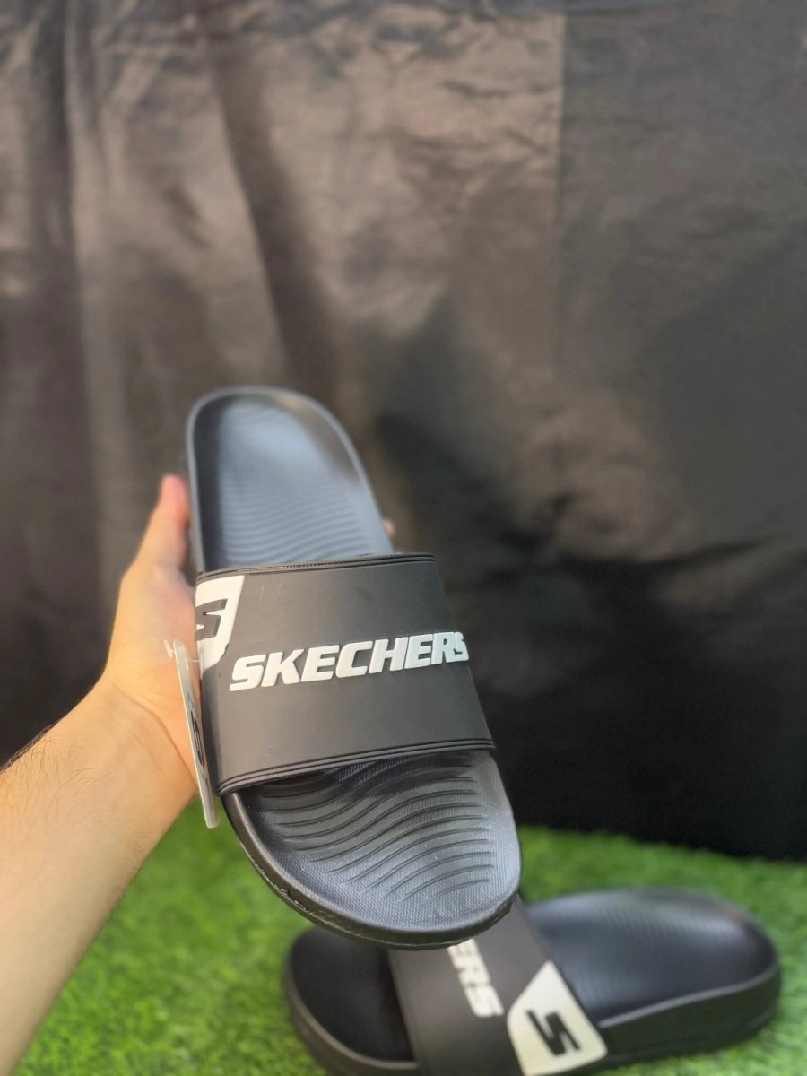 SKECHERS PREMIUM SLIDES | SOFT AND MEDICATED | “SPECIALLY MADE FOR FOOT PAIN RELIEF” - Lavish steps