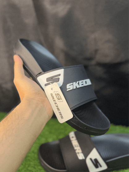 SKECHERS PREMIUM SLIDES | SOFT AND MEDICATED | “SPECIALLY MADE FOR FOOT PAIN RELIEF” - Lavish steps